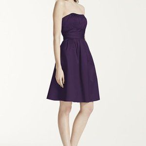 David’s Bridal Plum Size 10-12